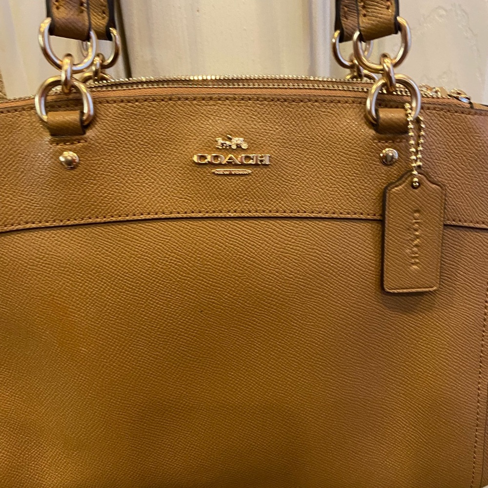 Coach Tan Leather Women's Bag